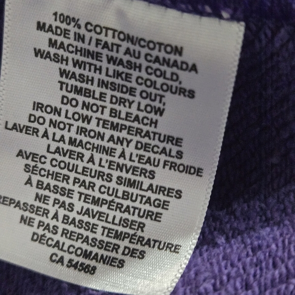 Purple Women's Sweatshirt - Picture 4 of 5